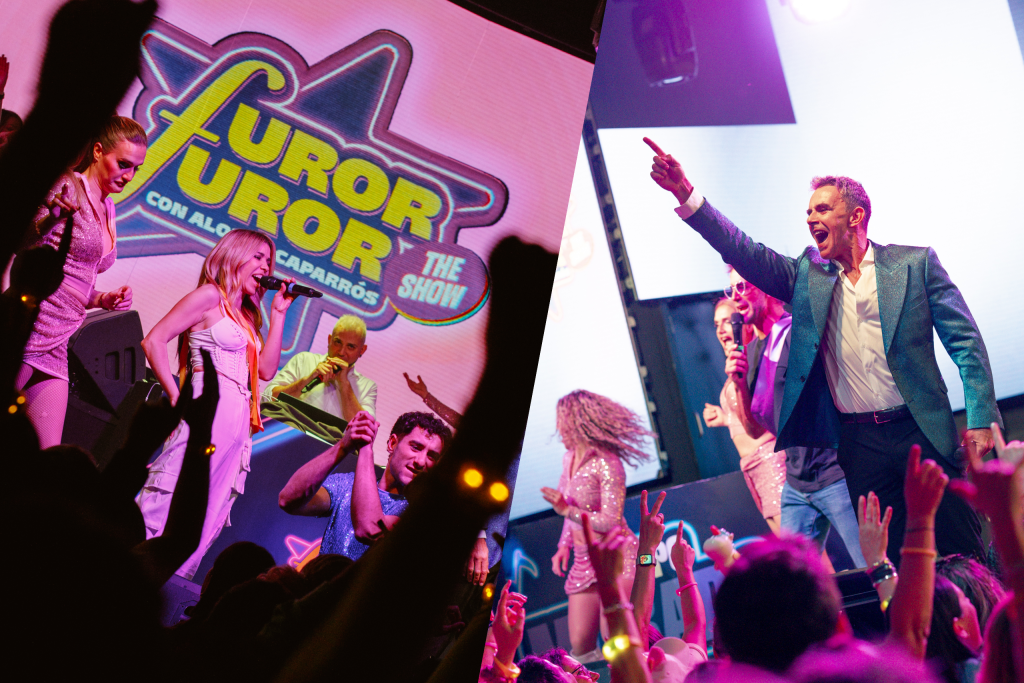 Equipos de Furor The Show compitiendo en el escenario